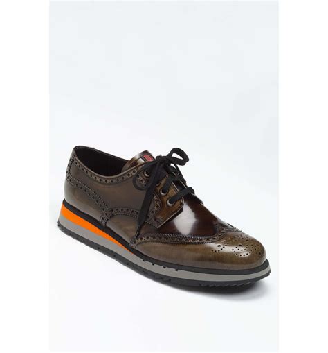 prada sport sole wingtip 